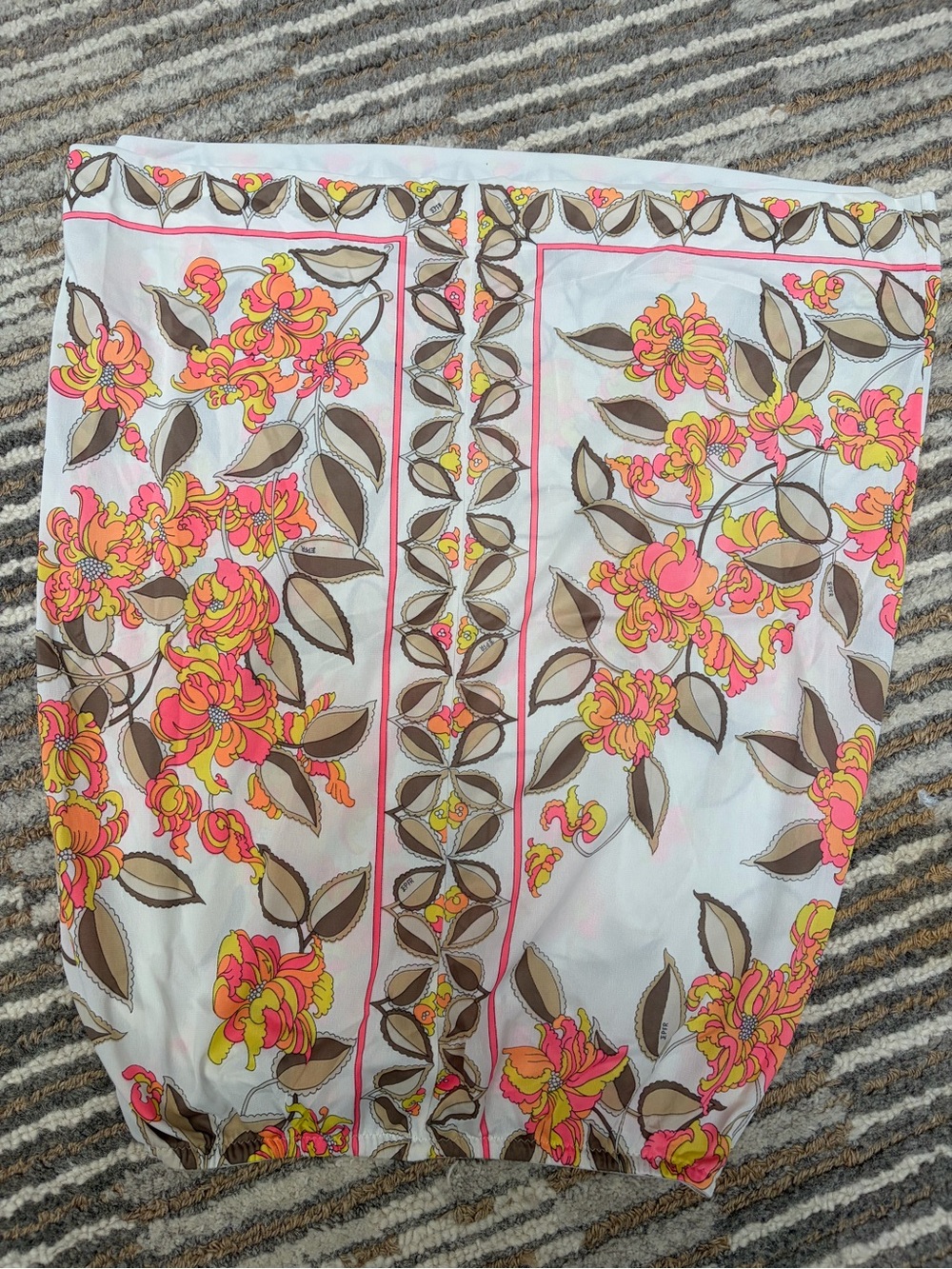 Vintage Emilio Pucci for Formfit Rogers Floral Slip Skirt – Rare EPFR Print